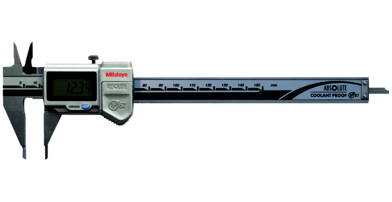 Mitutoyo Hegyes digitális tolómérő, IP67, vékony mérőcsőrrel, 0-150 mm, 0.01 mm (573-626-20) termék fő termékképe