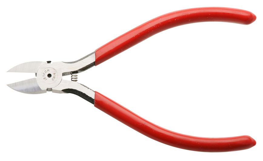 JeTech NP-5S oldalcsípőfogó műanyaghoz, íves fejjel, 125 mm termék fő termékképe