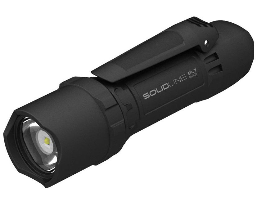 Solidline SL7 műanyag házas LED lámpa, fókusz, 4 x AAA, 400/250/30 lm (bliszteres) termék fő termékképe